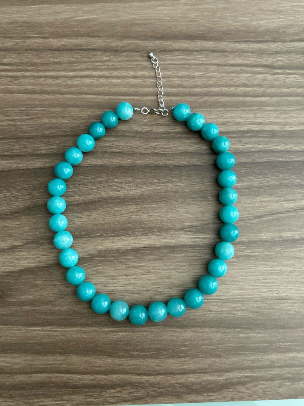 Turquoise Beaded Necklace Q1142 - Picture 2 of 3